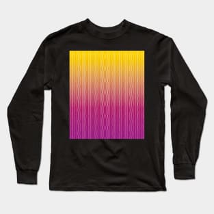 Sunset in the bamboo forest Long Sleeve T-Shirt